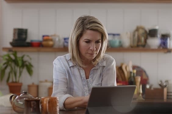 Look over a personalized list of recommendations
